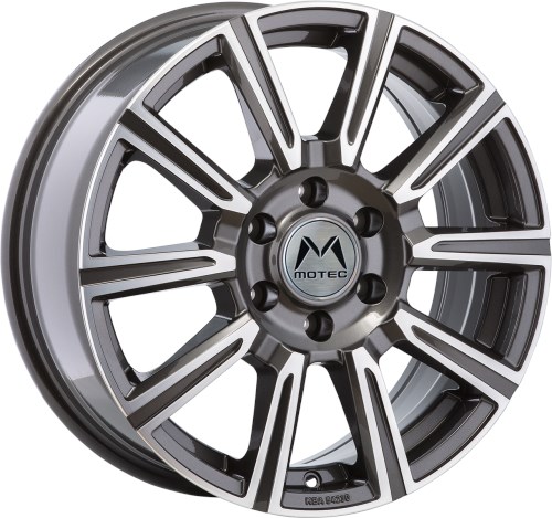 MOTEC WHEELS VANTASTIC ANTRACIET GEPOLIJST 4250674390648